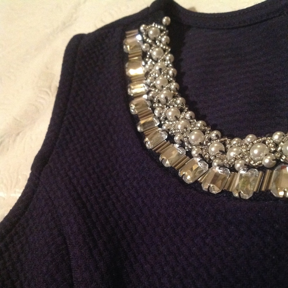 Classy and Timeless Navy Dress